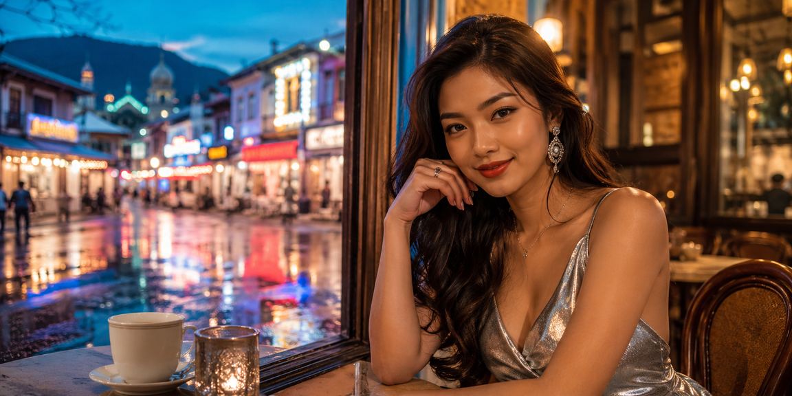 Suasana pertaruhan gaya Malaysia di Ipoh dengan meja permainan kad kasino