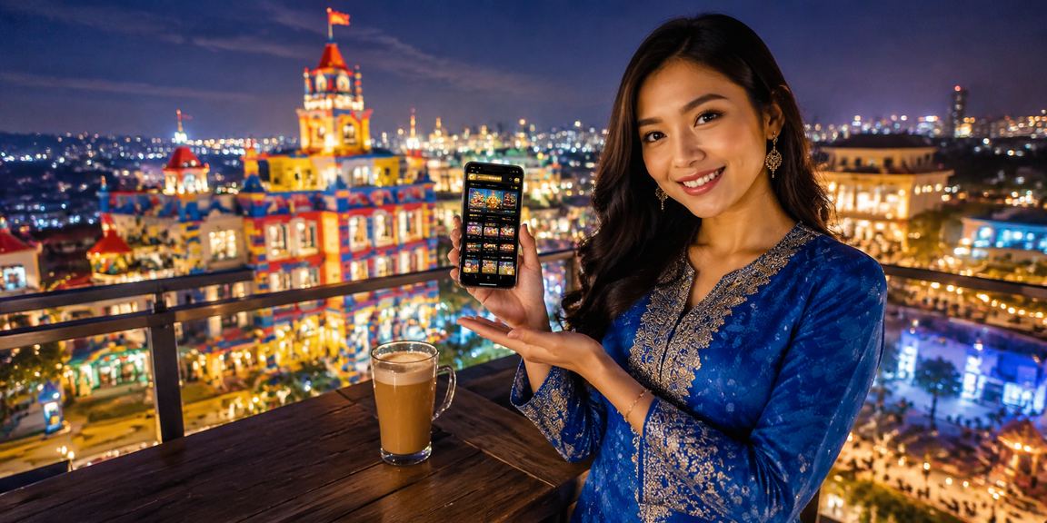 Pendaftaran akaun kasino dengan bonus selamat datang bergaya Malaysia berbaju kurung